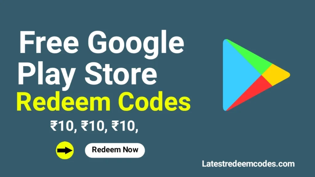 10 Rupee Google Play Redeem Code